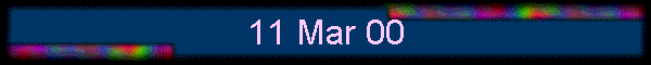 11 Mar 00